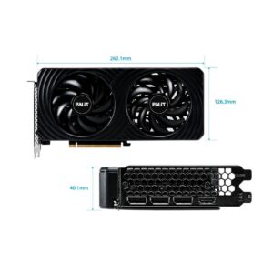 Tarjeta Palit Geforce RTX 5060ti Dual 8gb GDDR7