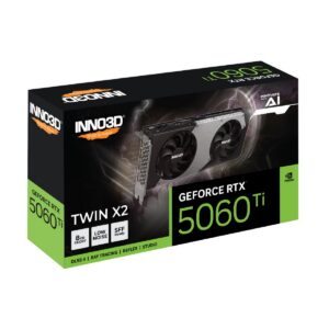 Tarjeta Inno3d Geforce Rtx 5060ti Twin X2 8gb D7