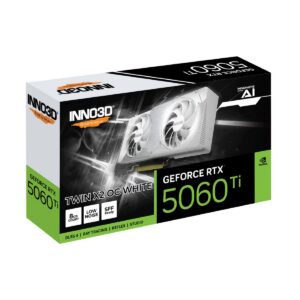 Tarjeta Inno3d Geforce Rtx 5060ti 8gb Twin X2 Wh