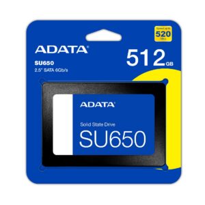 Ssd Adata Ultimate Su650 512GB 2.5" Sata