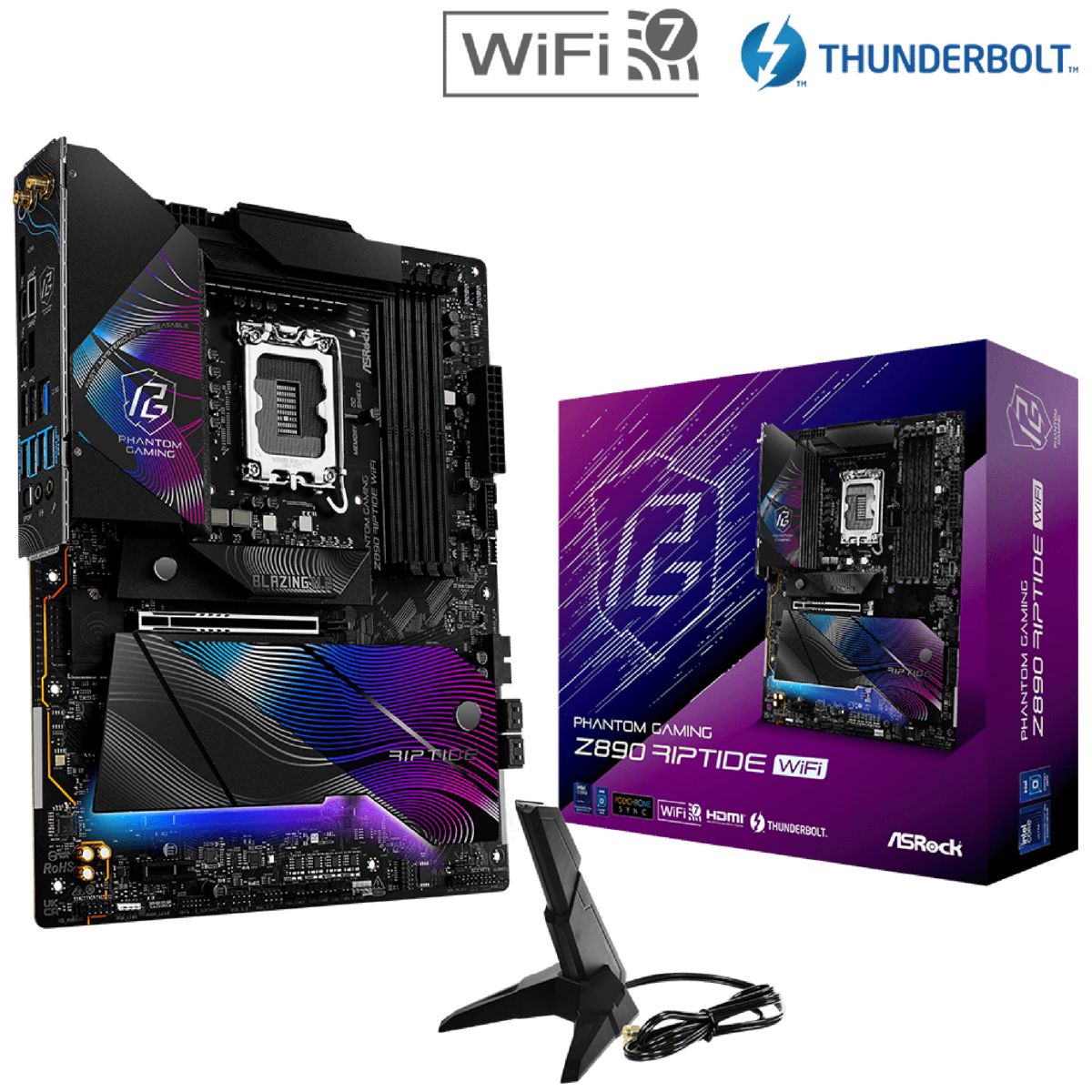 26225-0-3.jpg Motherboard Asrock Z890 Riptide Wifi S1851