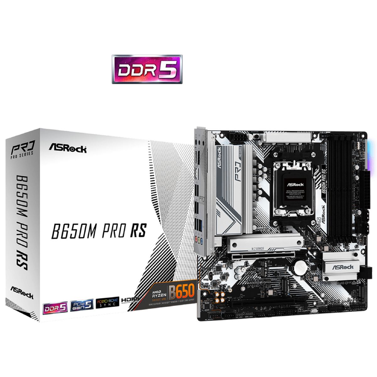 26236-0-8.jpg Motherboard Asrock B650m Pro Rs Am5