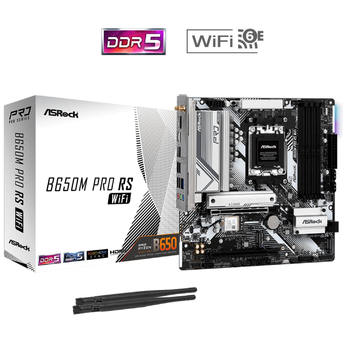 26237-0-8.jpg Motherboard Asrock B650m Pro Rs Wifi Am5