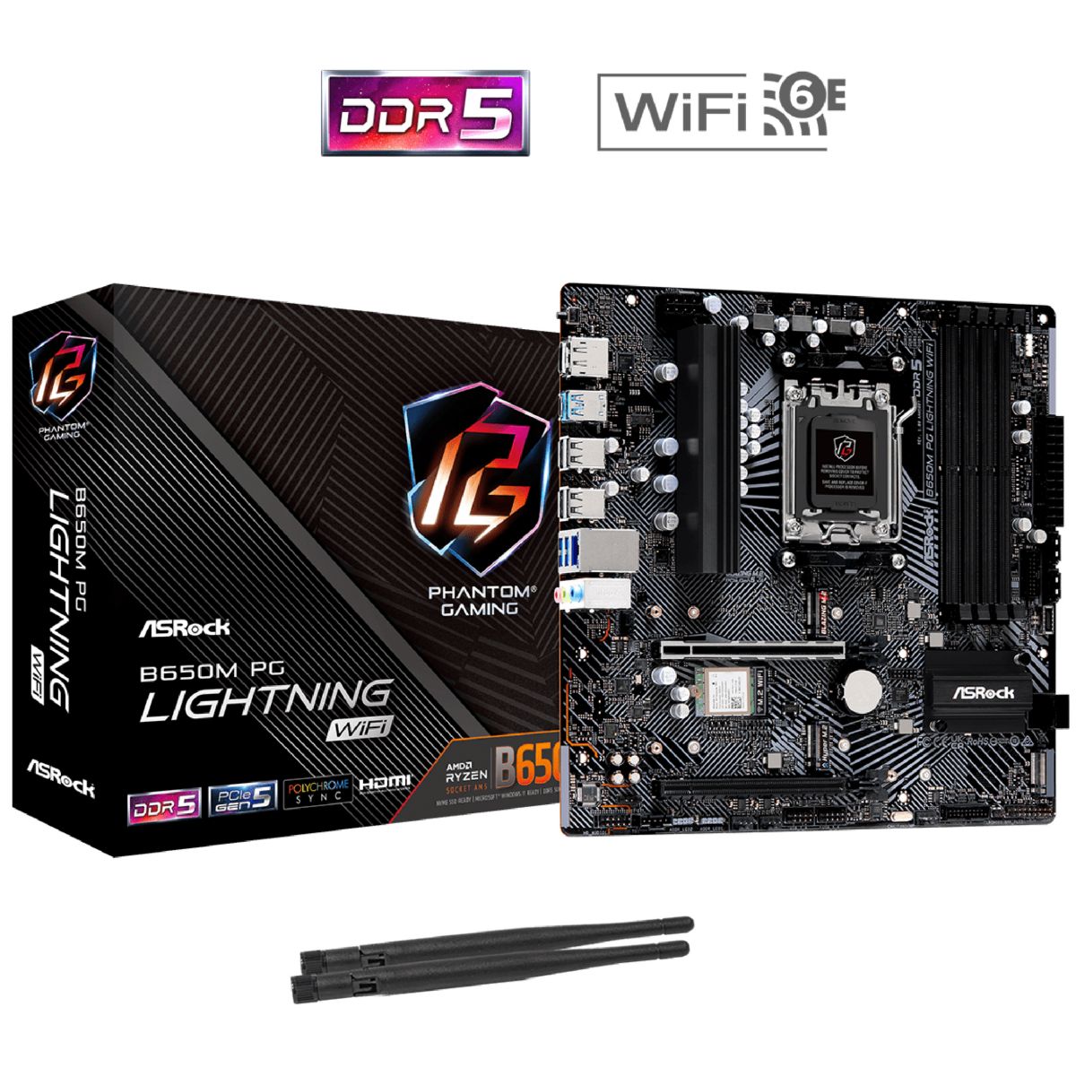 26250-0-11.jpg Motherboard Asrock B650m Pg Lightning Wifi D5 Am5